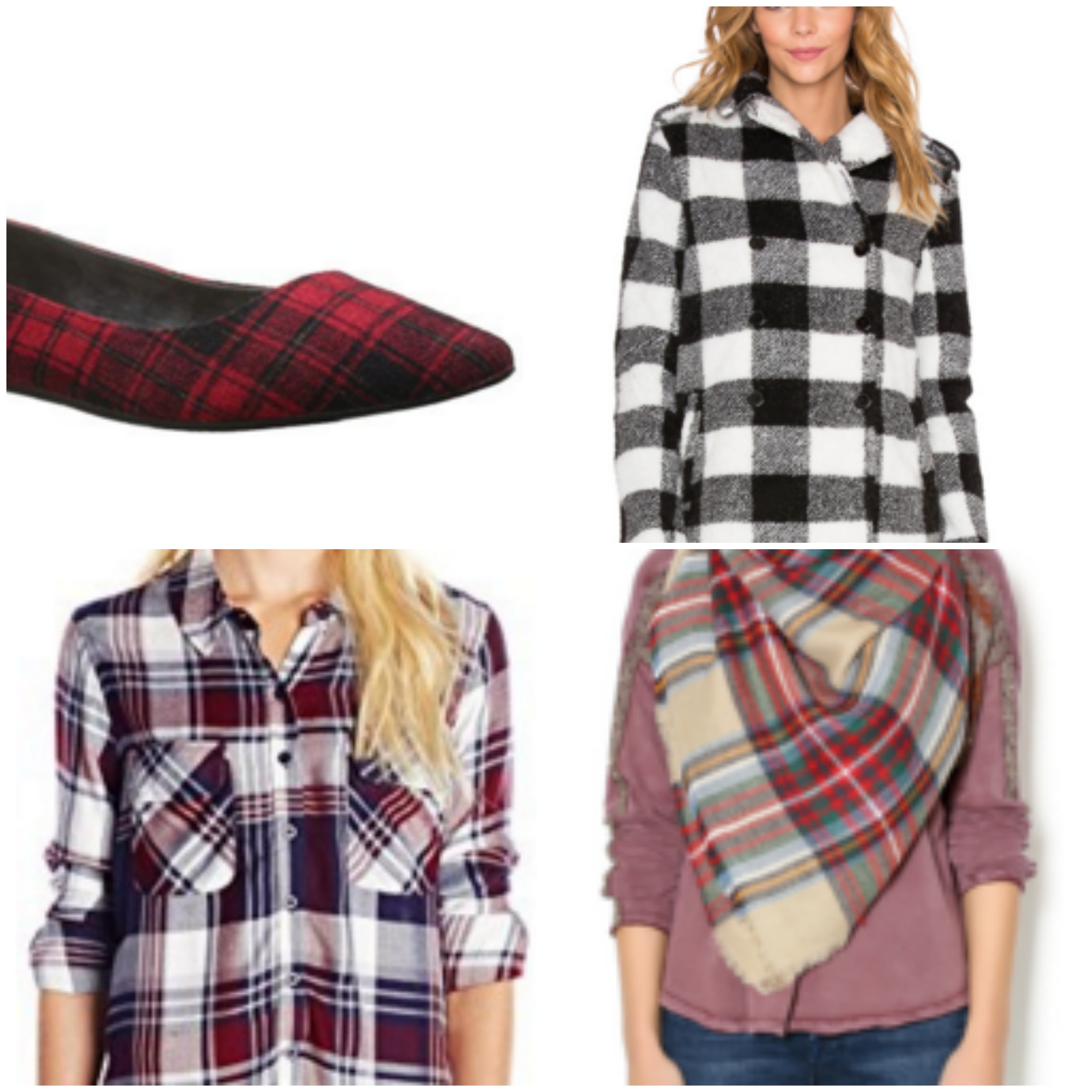 plaid Collage